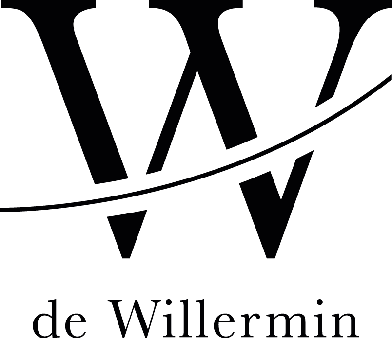 Logo vertical noir de Willermin Groupe, un symbole distinctif qui reflète le professionnalisme et l'authenticité de l'entreprise.
