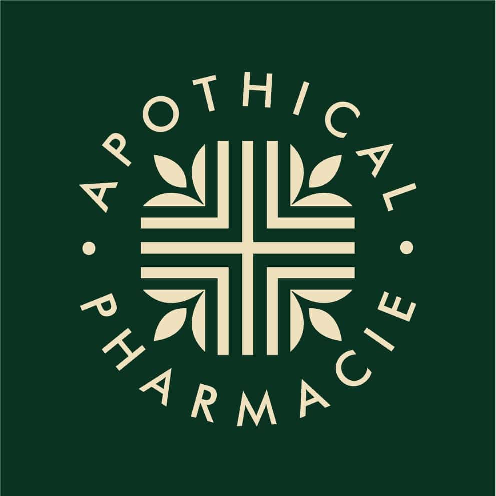 Logo de Pharmacie des Ocres, illustrant l'engagement de la pharmacie à offrir des soins de qualité et des conseils professionnels dans un environnement accueillant.
