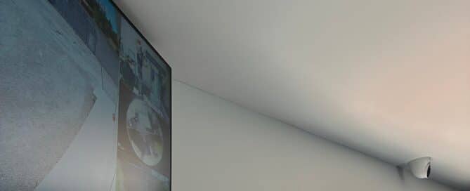 Caméra et écran Vullo pour surveillance sécurisée.
